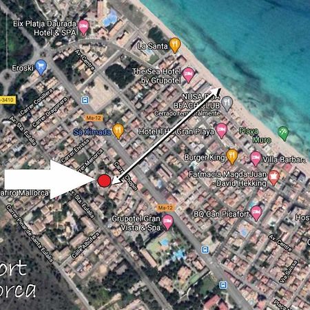 Villa Beach Palmitos Can Picafort  Kültér fotó